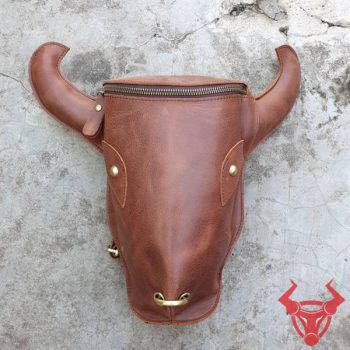 Balo Da Bò Thật Hình Đầu Bò BLDB-SNĐ