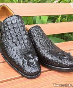 Giày da cá sấu cao cấp nam GCS07-D