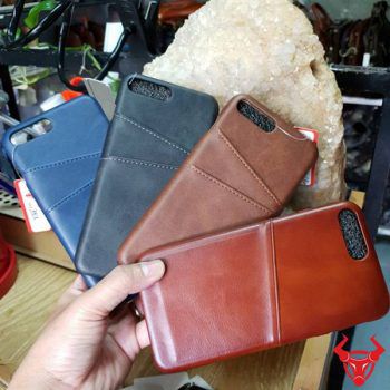 Ốp Lưng Da Bò Iphone 7 Plus , iphone 8 Plus