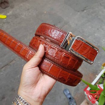 Thắt Lưng Da Cá Sấu Thật Giá Rẻ TM040402