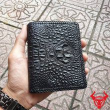 Ví Đứng Da Cá Sấu Đan Viền VM0107