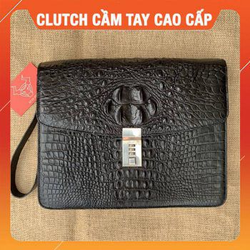Clutch Cầm Tay Cá Sấu Cao Cấp DD2A4-A