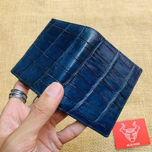 Ví Da Cá Sấu Đựng Namecard Mini VS