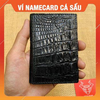 Ví Da Cá Sấu Đựng Namecard Size Lớn VK