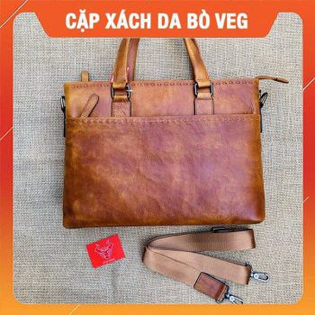 Cặp Nam Da Bò VEG Cao Cấp Mẫu Mới 2020 E4