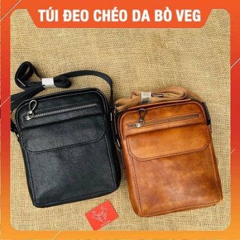 Túi Đeo Chéo Cao Cấp Da Bò VEG A19