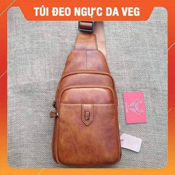 Túi Đeo Ngực Da Bò VEG B20