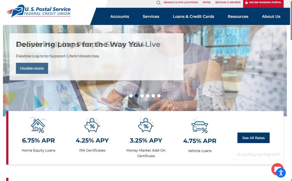 USPS Federal Credit Union – uspsfcu.org