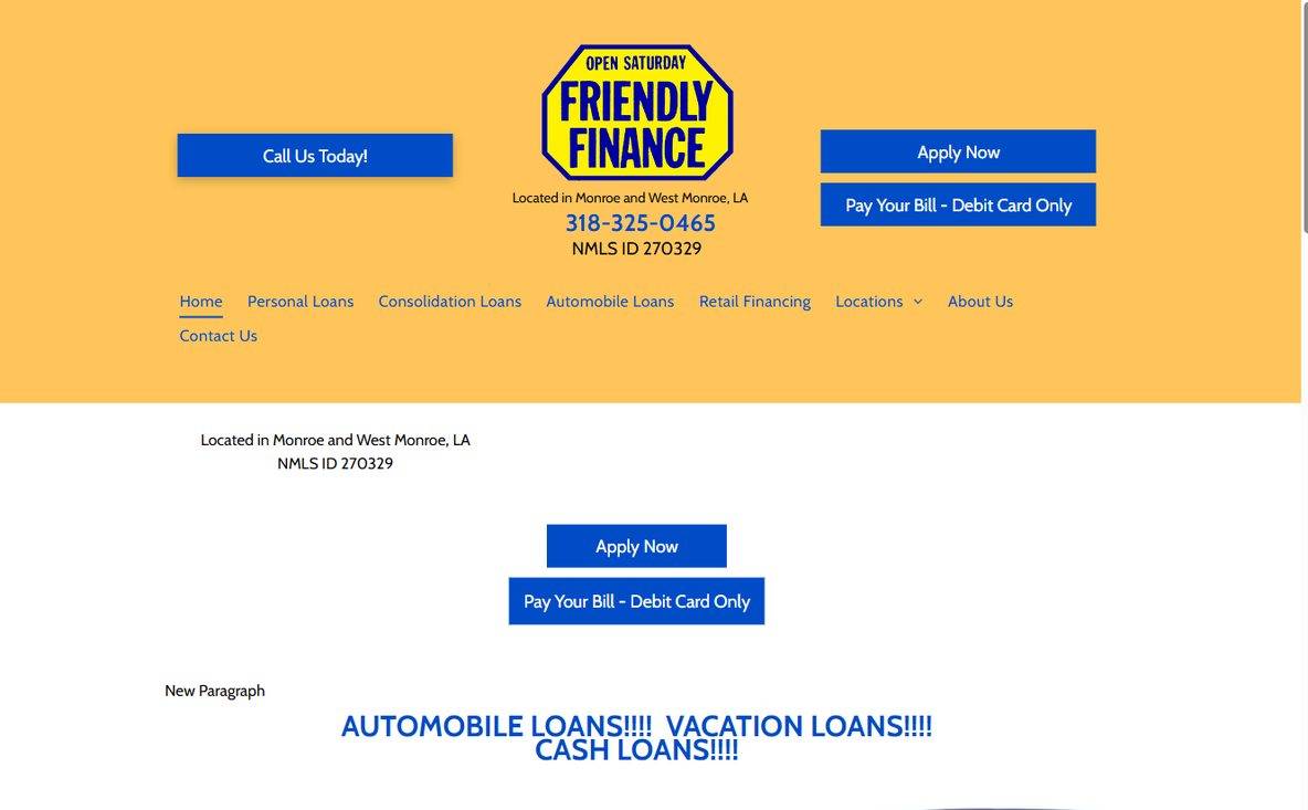 Friendly Finance of Fort Worth – friendlyfinance.com
