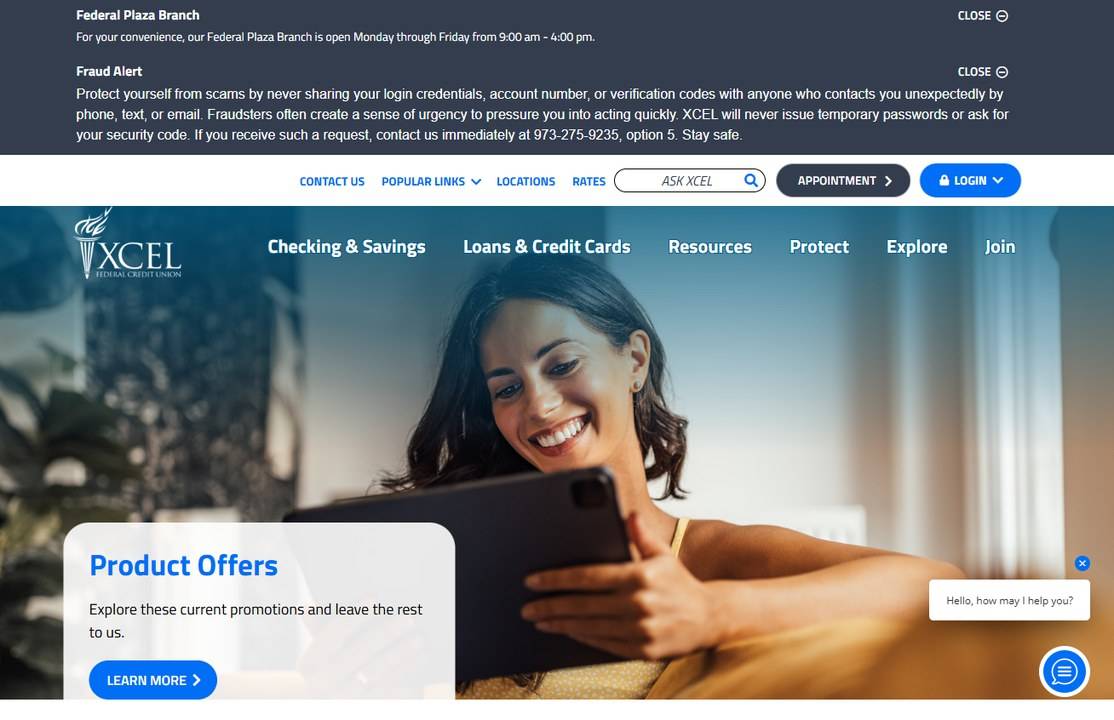 XCEL Federal Credit Union – xcelfcu.org