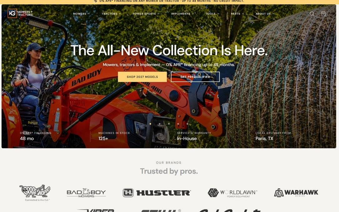 K and G Mowers – kgmowers.com