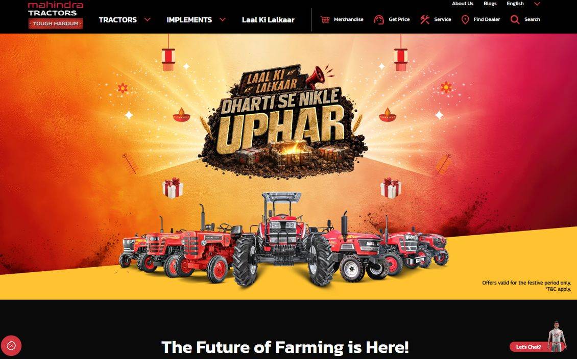 Mahindra – mahindratractor.com